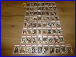 1975 Topps Planet of the Apes Card Set COMPLETE 1-66 PSA graded 8+ with Wrapper