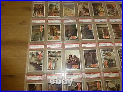 1975 Topps Planet of the Apes Card Set COMPLETE 1-66 PSA graded 8+ with Wrapper