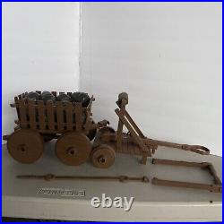 1976 PLANET OF THE APES Original MEGO CATAPULT AND WAGON SET