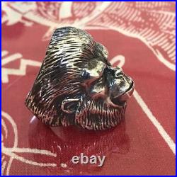 1990's Forbidden Zone Planet of the Apes Silver Ring