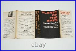 1st/1st Printing W. Original Jacket Planet Of The Apes Pierre Boulles