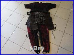 2001 Planet Of The Apes Chimp Warrior Skirt Armor With Black Jumpsuit +coa
