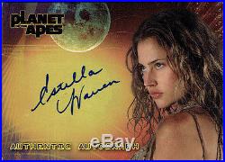 2001 Topps Planet Of The Apes Movie Estella Warren As Daena Autograph Auto Bgs 8