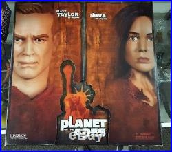 2005 Planet of the Apes 1/6 SLAVE TAYLOR & NOVA Sideshow Collectibles Sealed