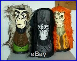 2006 Set of 3 Planet of the Apes Circus Punks by Artist Jason Kochis