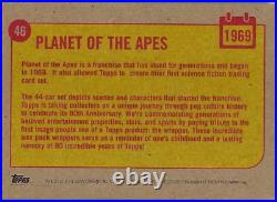 2018 Wrapper Art Card 1969's Planet Of The Apes Card #46 Topps 80th Anniversary