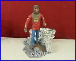 4 1970's Addar Professional Built Planet of the Apes Models