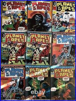 59 Planet of the Apes comics including issue 1 from 1975