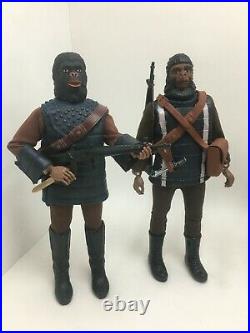 7 Custom Vintage Planet Of The Apes Figures Lot The Hunt Read Before Buy