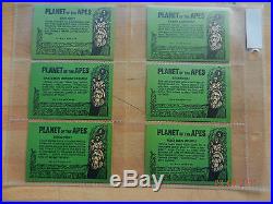 A & B C planet of the apes full set
