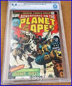 Adventures On The Planet Of The Apes #1 Cbcs 9.4 (not Cgc)