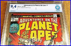 Adventures On The Planet Of The Apes #1 Cbcs 9.4 (not Cgc)