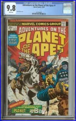 Adventures On The Planet Of The Apes #1 Cgc 9.8 White Pages