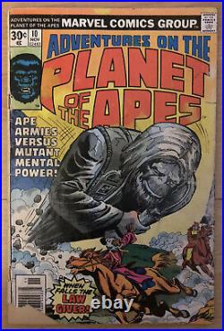 Adventures Planet Of The Apes #10 Moench & Alcala Ads Elvis Spiderman Twinkies
