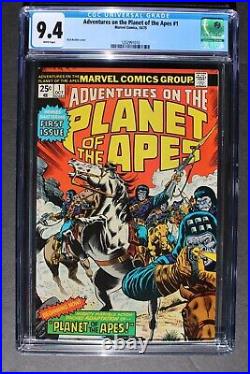 Adventures on Planet of the Apes #1 Adapts original Movie 1975 Marvel CGC 9.4