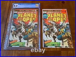 Adventures on Planet of the Apes 1 CGC 8.0 White (1st Issue- 1975) #001 + extra