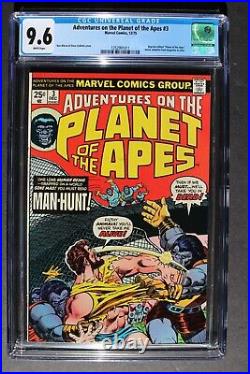 Adventures on Planet of the Apes #3 Adapts original Movie 1975 Marvel CGC 9.6