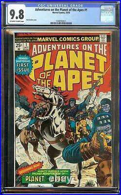 Adventures on the Planet of the Apes #1 CGC 9.8 Rich Buckler Marvel 1975
