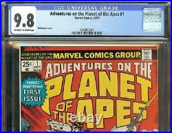 Adventures on the Planet of the Apes #1 CGC 9.8 Rich Buckler Marvel 1975