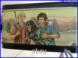 Aladdin Industries 1974 Movie Planet of the Apes Lunch Box USED