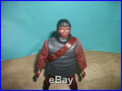All ORIGINAL vintage Mego Planet of the Apes soldier ape VERY RARE SILVER tunic