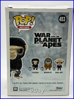 Andy Serkis Planet of the Apes Signed Autograph Funko ACOA Damaged