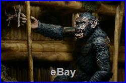 Authentic Neca Dawn Of The Planet Of The Apes 4 Figures Lot New