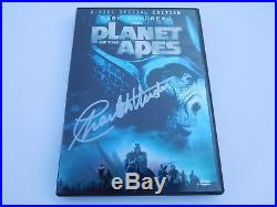 Authentic Planet Of The Apes Actor Charlton Heston Signed Autograph DVD