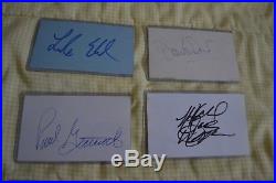 Autographs Of Planet Of The Apes 2001