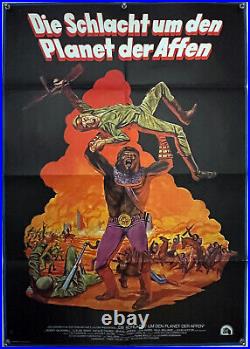 BATTLE FOR THE PLANET OF THE APES original 1 sheet movie poster 1973