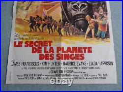 BENEATH THE PLANET OF THE APES 1970 Original French Petite Poster 17.5 X 22.5