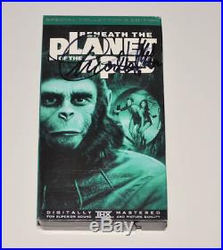 BENEATH the PLANET APES OF THE APES VHS MOVIE Autographed CHARLTON HESTON RARE