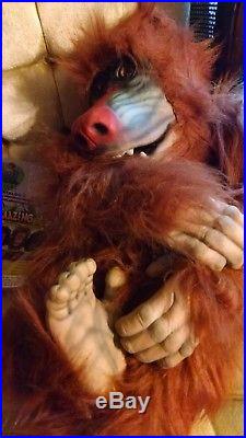 Baboon by Axtell Professional Puppet AP Planet of the Apes RARE OOAK collectible