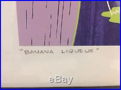Banana Liqueur Print Shag Dr. Zaius Tiki Planet of The Apes Signed 69/150 1999