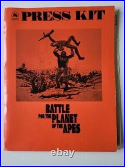 Battle For The Planet Of The Apes 1973 Presskit Rare Roddy Mcdowall