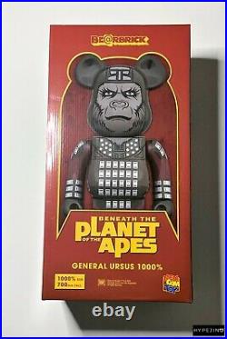 Be@rbrick X PLANET OF THE APES GENERAL URSUS 1000% Multi Bearbrick