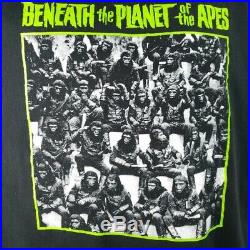 Beneath The Planet Of The Apes T Shirt Vintage 90s 1970 Movie Made In USA XL