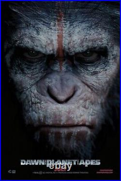 Buy 1 get 1 free gift Dawn of the Planet of the Apes (2014) movie Poster
