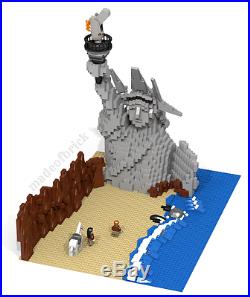 CUSTOM LEGO Planet of the Apes. Scene from the famous science fiction movie