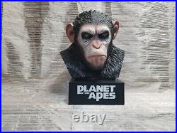 Caesar Planet Of the Apes Collectors edition Ape head bust Statue