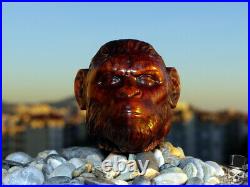 Caesar (Planet of the Apes) Briar Wood Portrait Tobacco Pipe Bust by Oguz Simsek