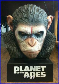 Caesar's Warrior Bust Planet of the Apes Bust Only, No Movie