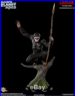 Caesar the planet of the apes pop culture shock no sideshow statue