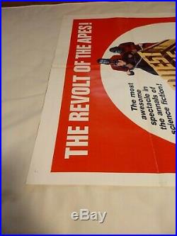 Conquest Of The Planet Of The Apes 1972 movie poster original One Sheet 27 X 41