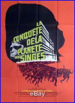 Conquest Of The Planet Of The Apes Original Large French Movie Poster