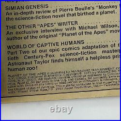 Curtis Comics Planet of the Apes Battle in the Forbidden Zone #2 Oct. 1974