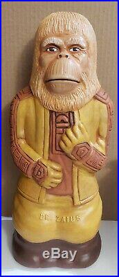 Custom painted vintage Planet Of The Apes Dr. Zaius Blow Mold Bank 17 Play Pal