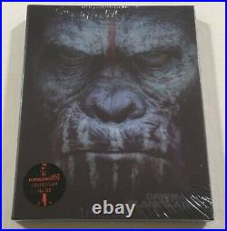 Dawn of the Planet Apes 3D (2014) KimchiDVD Steelbook Lenticular Blu-Ray