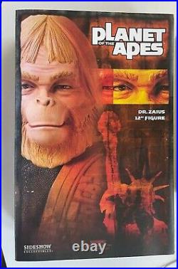Dr. Zaius, Beneath The Planet of the Apes 12 Figure, Sideshow Collectibles, NIB