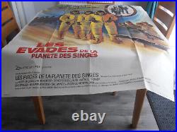 ESCAPE FROM THE PLANET OF THE APES 1971 Original French Grande Poster 47 X 63